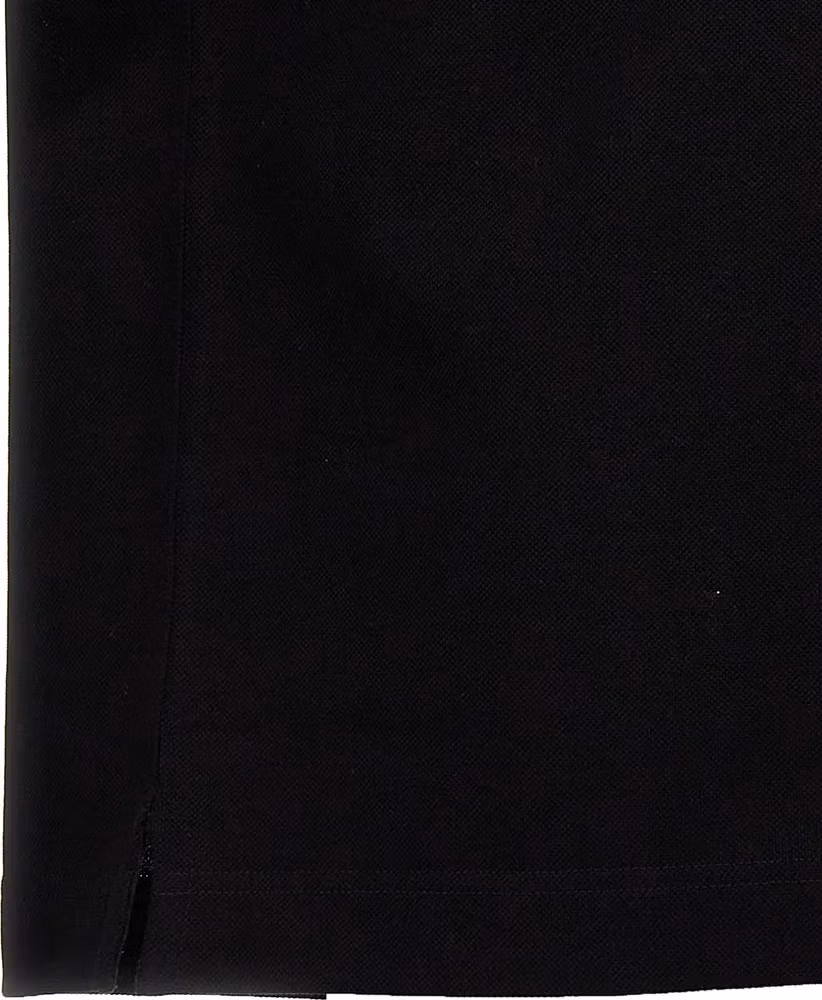 Givenchy Black Cotton Polo Shirt