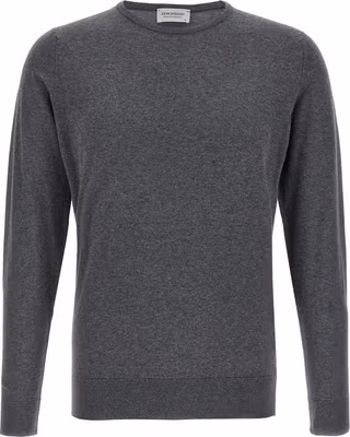 Gray Cotton Cardigan