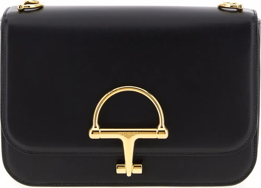 Gucci Black Calfskin Shoulder Bag