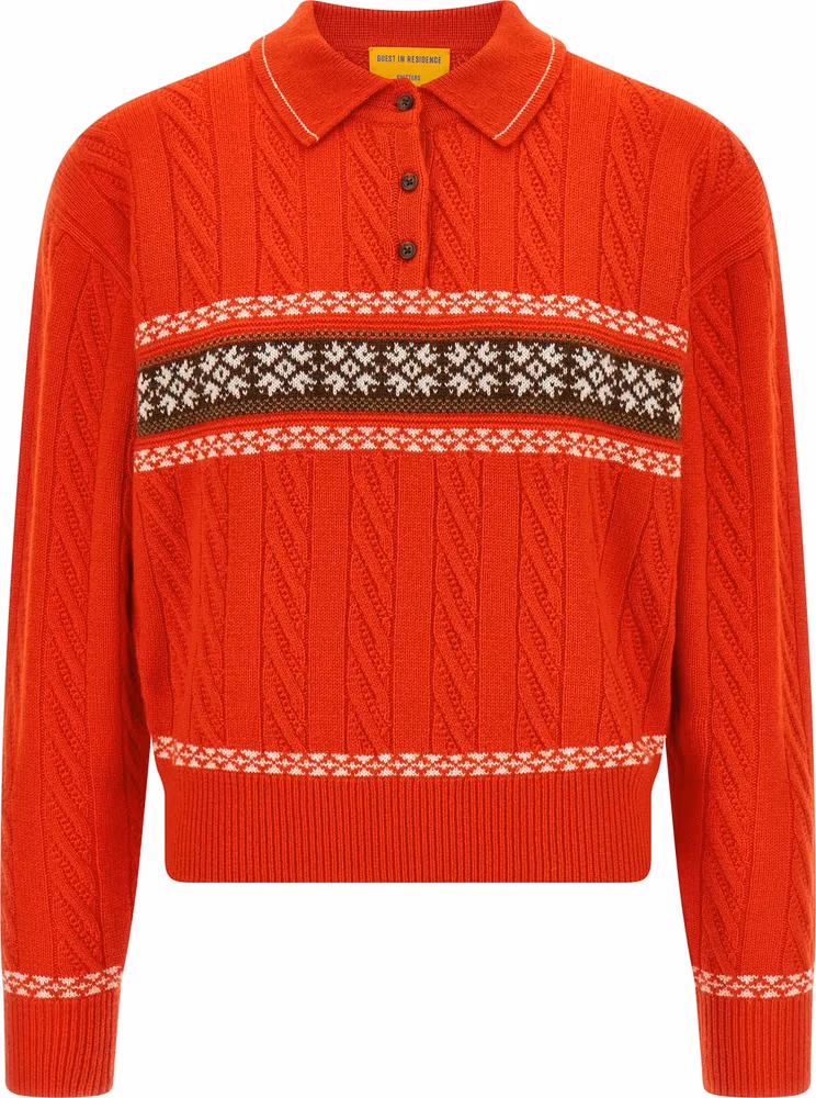 Guest in Residence Multicolor Wool Cardigan