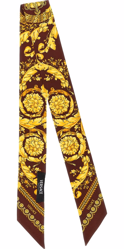 Versace Multicolor Silk Foulard