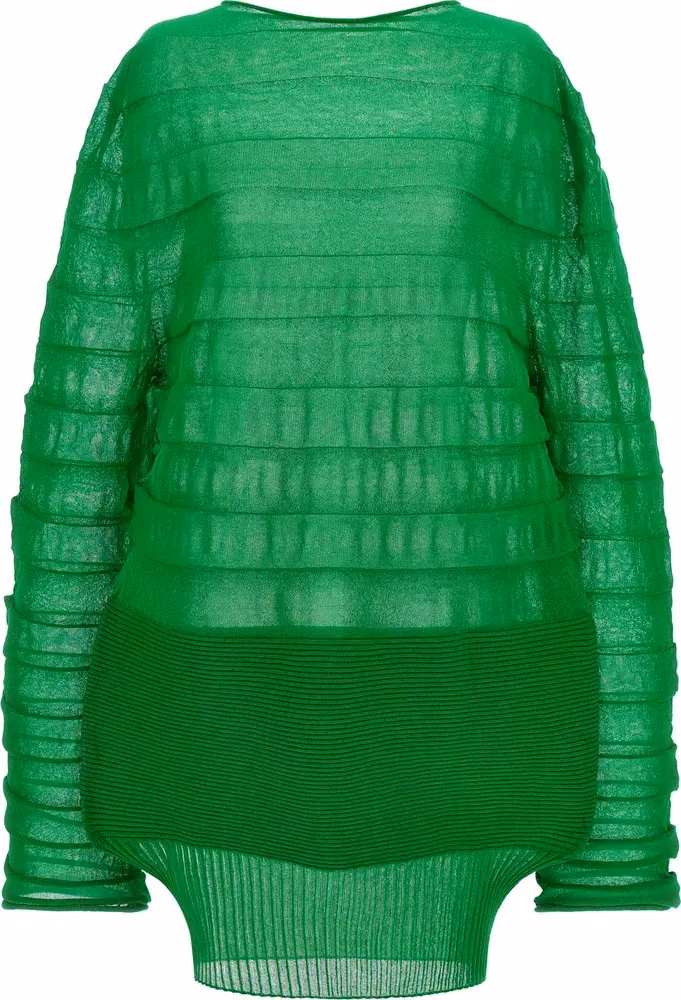 Issey Miyake Bicolor Polyester Sweatshirt
