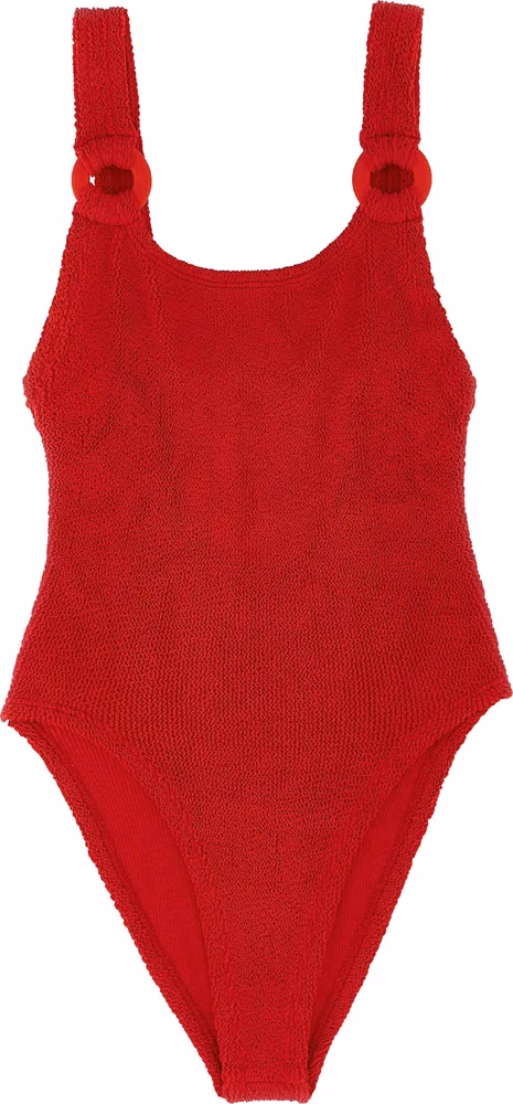 Hunza G Multicolor Polyamide One-Piece Swimsuit
