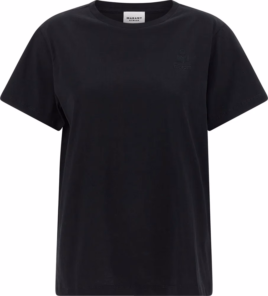 Isabel Marant Étoile Black Cotton T-Shirt