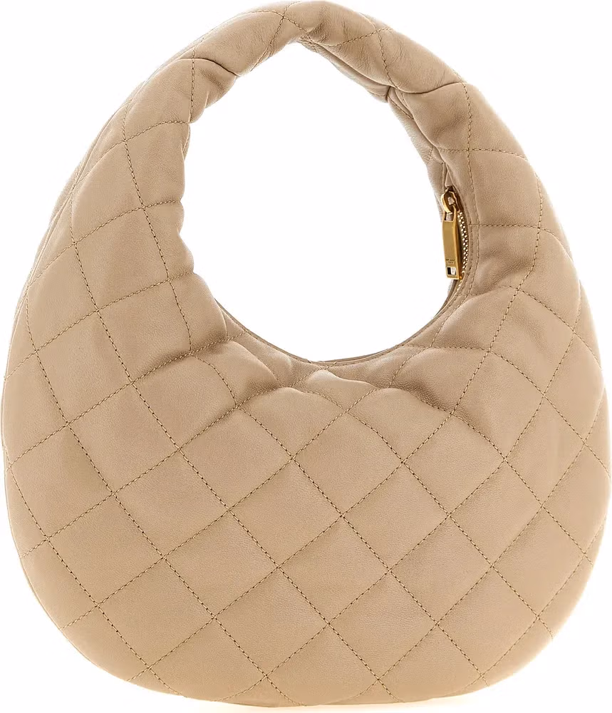 Saint Laurent Beige Lamb Leather Handbag