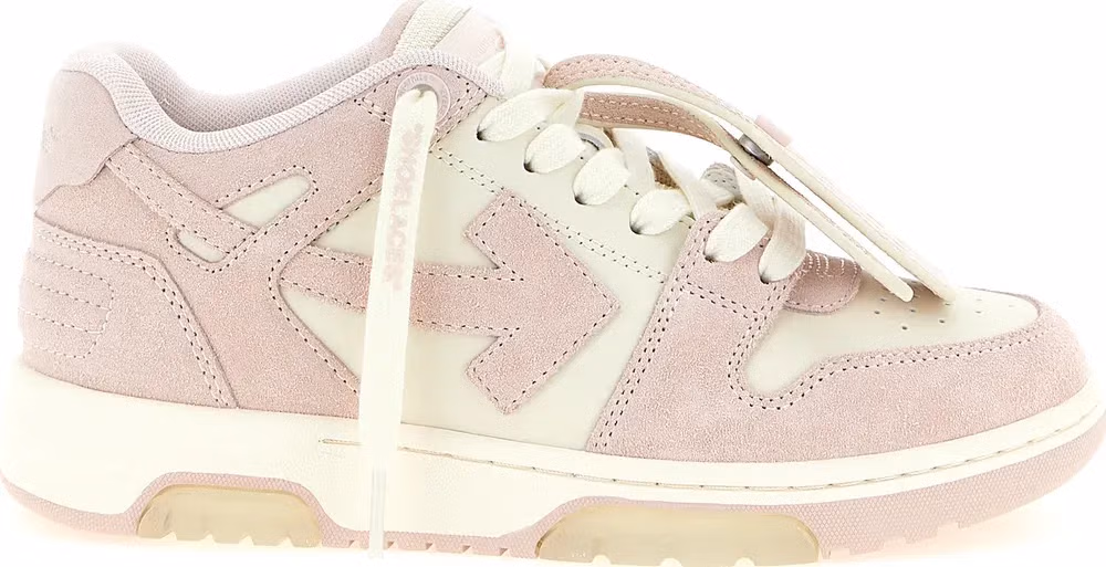Off-White Multicolor Leather Low Top Sneakers