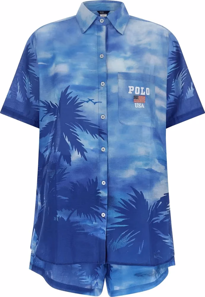Polo Ralph Lauren Blue Cotton Shorts