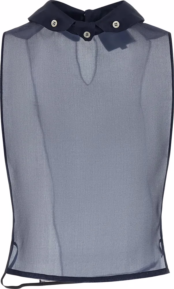 MAISON JEJIA Blue Silk Shirt