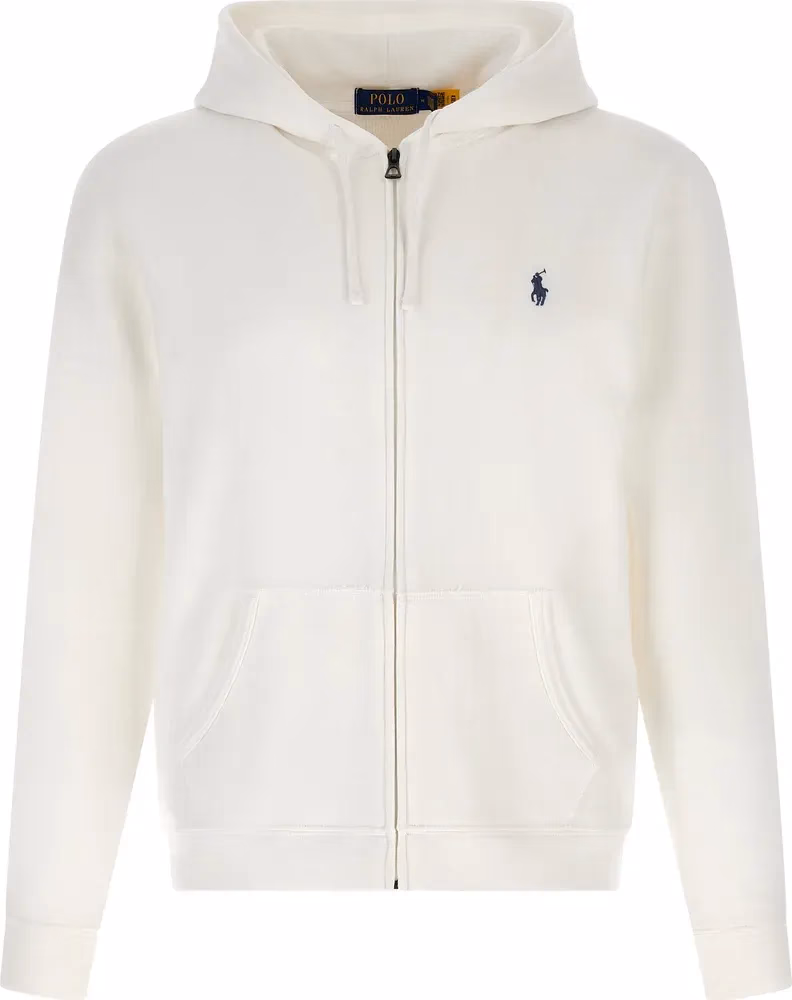 Polo Ralph Lauren White Cotton Sweatshirt