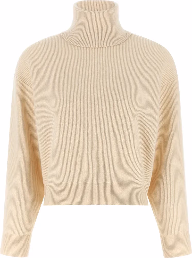 Brunello Cucinelli White Virgin Wool Cardigan