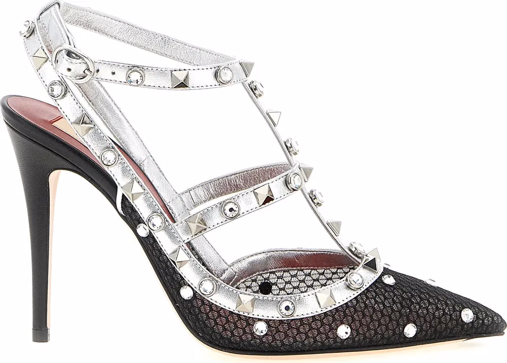Valentino Garavani Multicolor Polyester High Heel Pumps