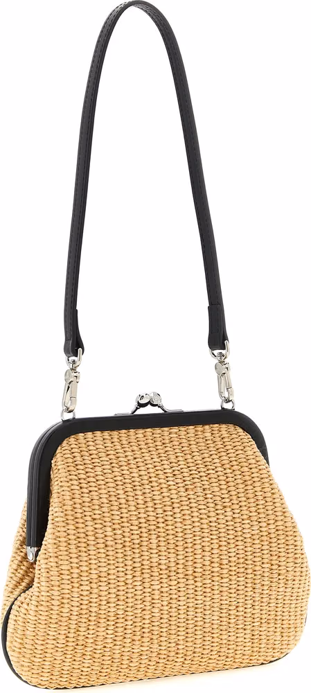 Vivienne Westwood Beige Cotton Clutch Bag