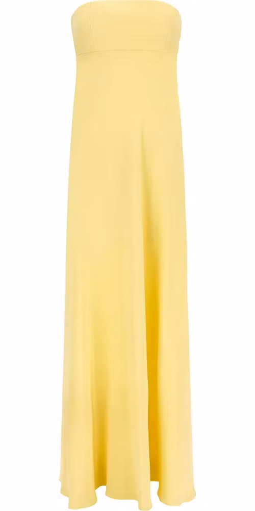 Giovanni Bedin Bicolor Silk Long Dress