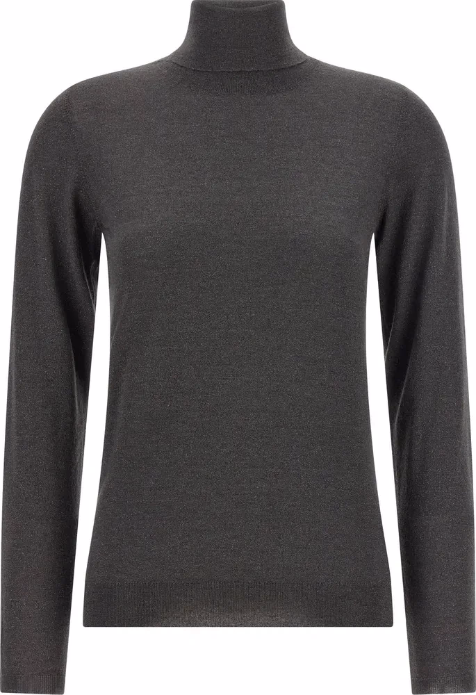 Brunello Cucinelli Gray Cashmere Cardigan