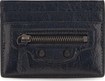 Balenciaga Black Lamb Ovis Aries Aries Wallet