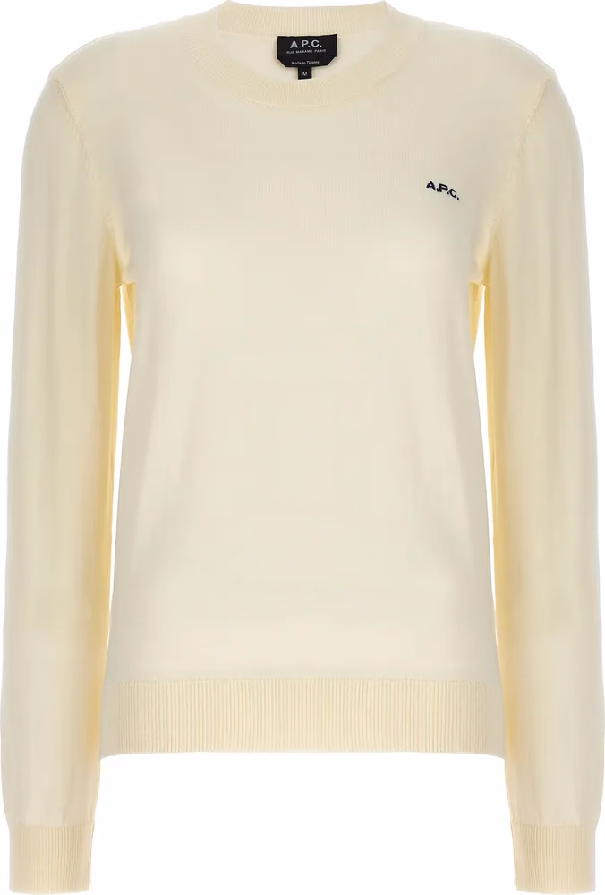A.P.C. Beige Cotton Cardigan