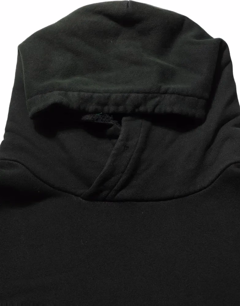 Dolce & Gabbana Black Cotton Hooded Men Sweatshirt Sweater