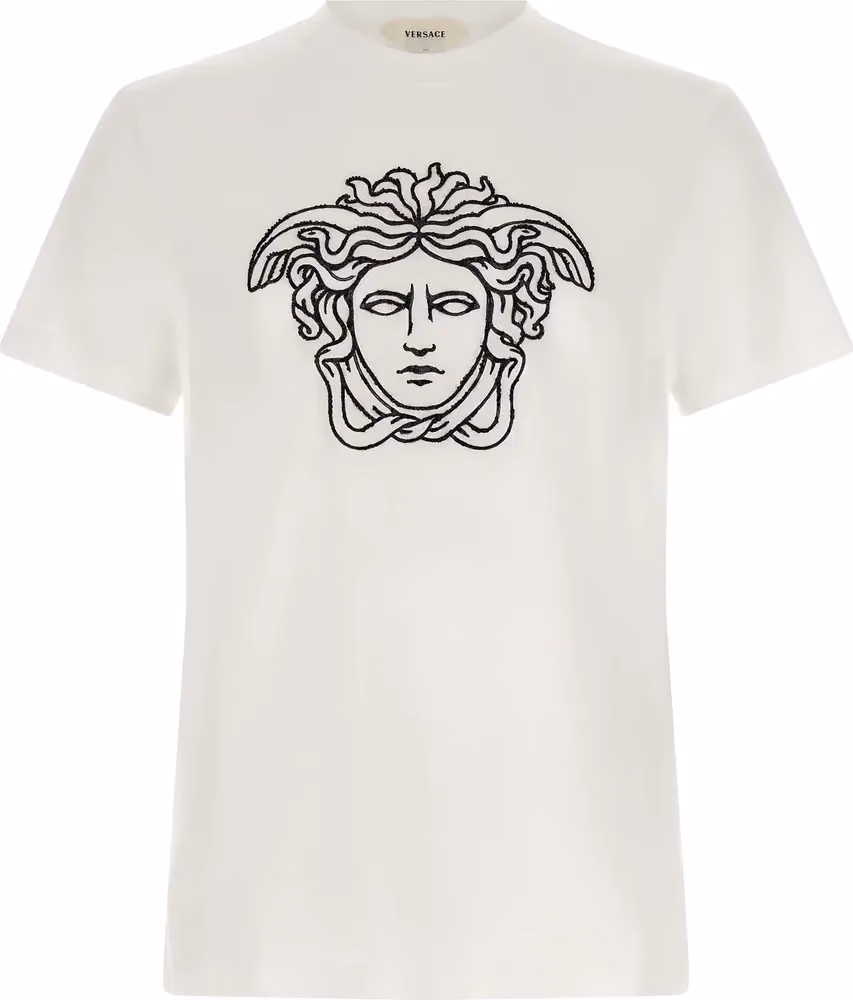 Versace Bicolor Cotton T-Shirt
