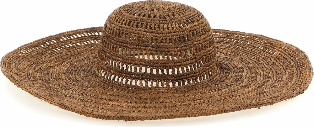 Ibeliv Brown Raffia Sunhat