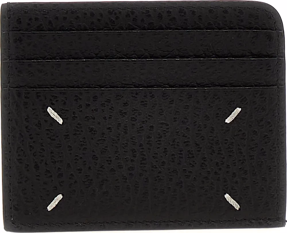 Maison Margiela Black Calfskin Cardholder
