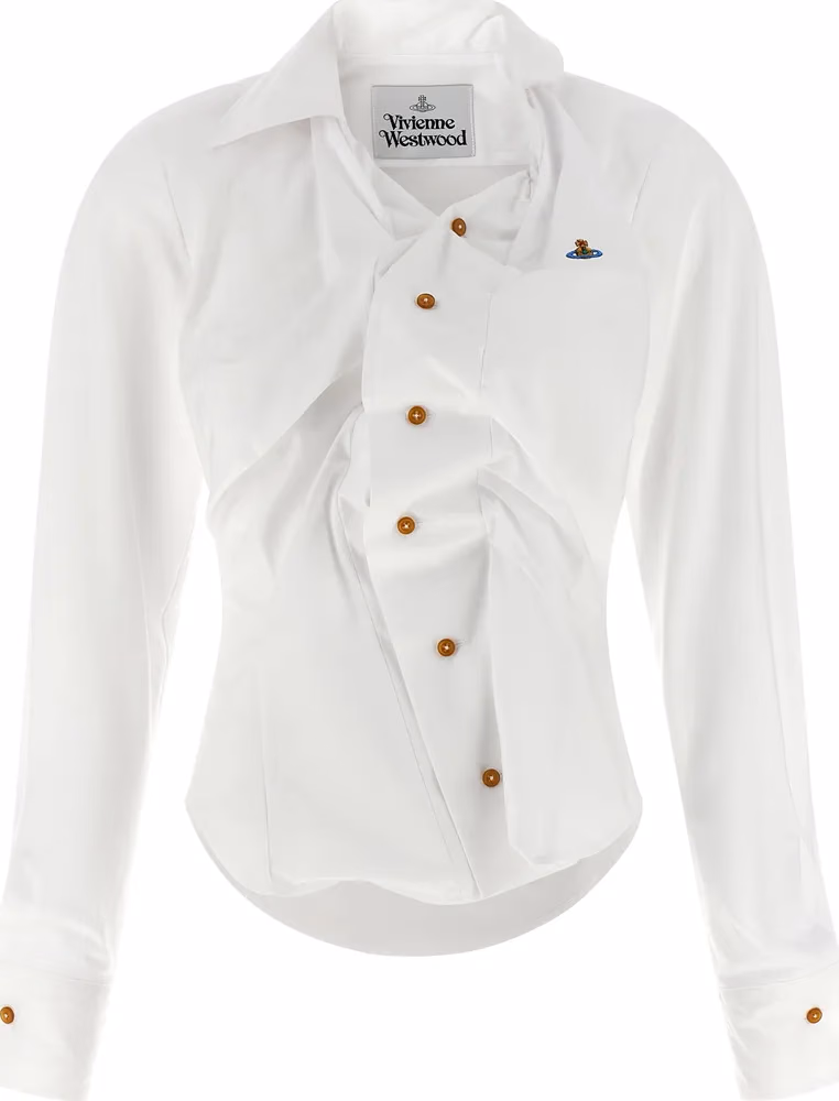 Vivienne Westwood White Cotton Blouse