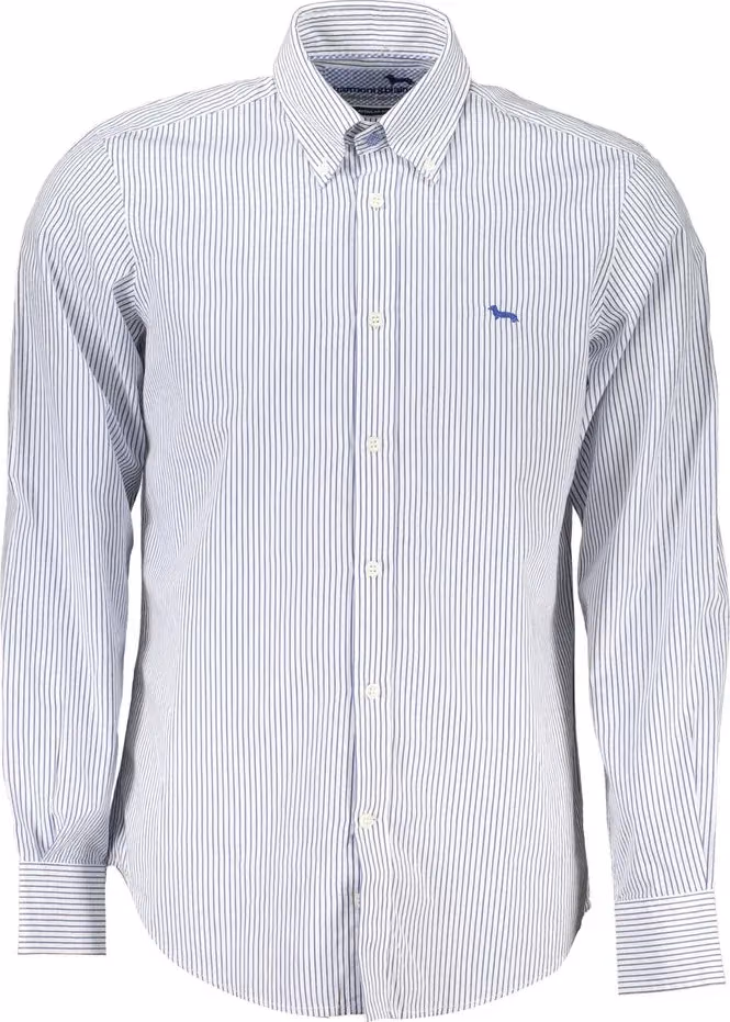 Harmont & Blaine Blue Cotton Men's Shirt