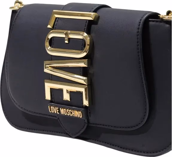 Love Moschino Black Polyethylene Handbag