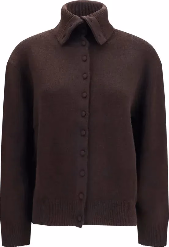 Lisa Yang Brown Cashmere Cardigan