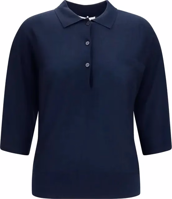 Lisa Yang Blue Cashmere Sweater