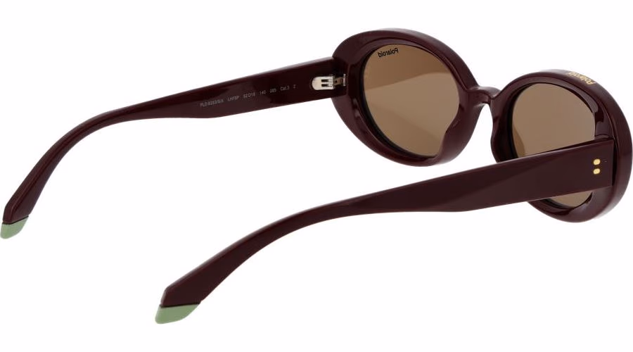 Polaroid Burgundy Polycarbonate Sunglasses