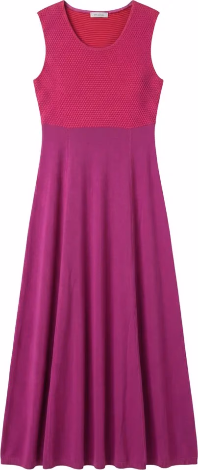 Malo Purple Silk Women Dress