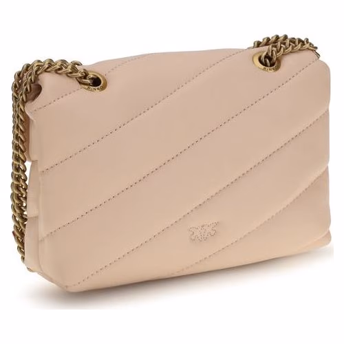 PINKO Multicolor Calf Leather Bos Taurus Shoulder Bag