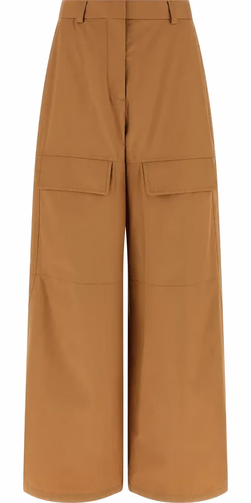Stella McCartney Beige Cotton Cargo Pants