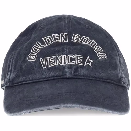 Golden Goose Blue Cotton Cap (Baseball Hat)