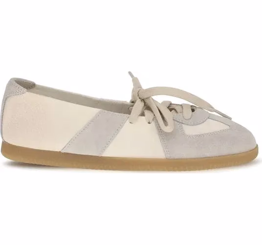 Maison Margiela Beige Calf Leather Bos Taurus Ballet Flats