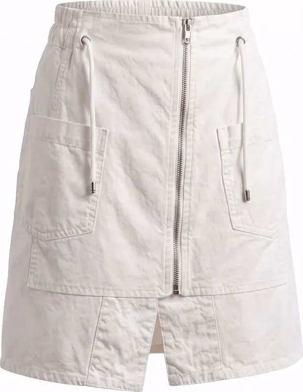 Mr&Mrs Italy White Material Women Skirt