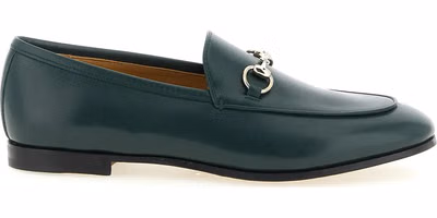 Bicolor Calfskin Slip-On Loafers