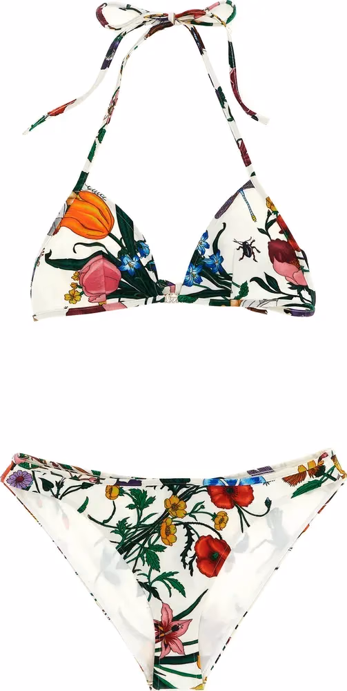 Gucci White Polyamide Bikini