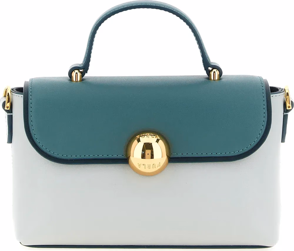 Furla Bicolor Calfskin Handbag