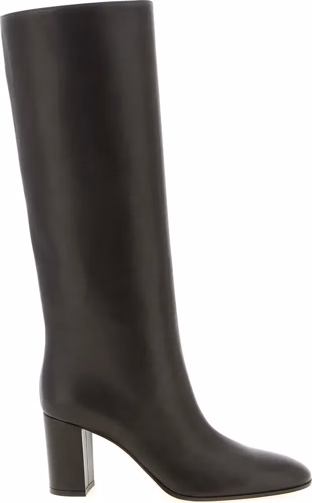 Gianvito Rossi Brown Calfskin Over The Knee