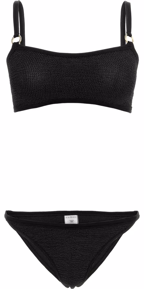 Hunza G Black Polyamide Bikini