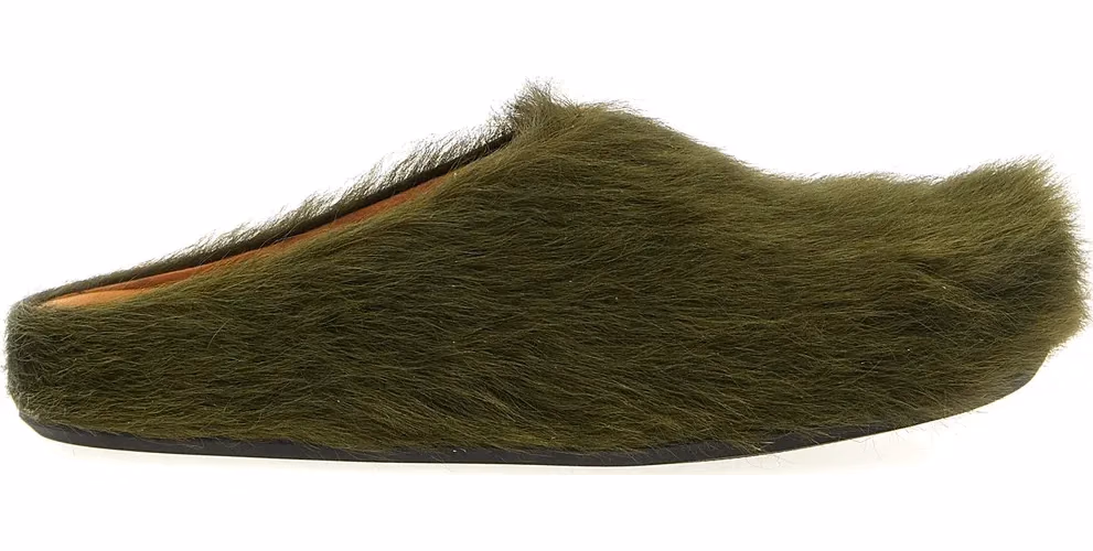Marni Bicolor Calfskin Mules