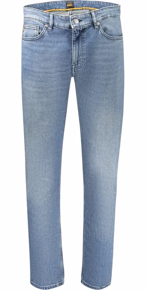 Hugo Boss Blu Cotton Men's Slim Jeans