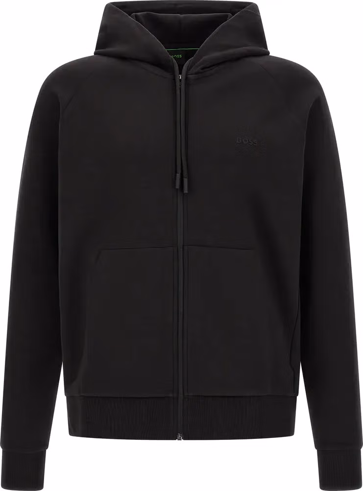 Hugo Boss Black Cotton Sweatshirt