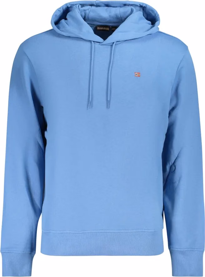 Napapijri Azzurro Cotton Men's Hoodie