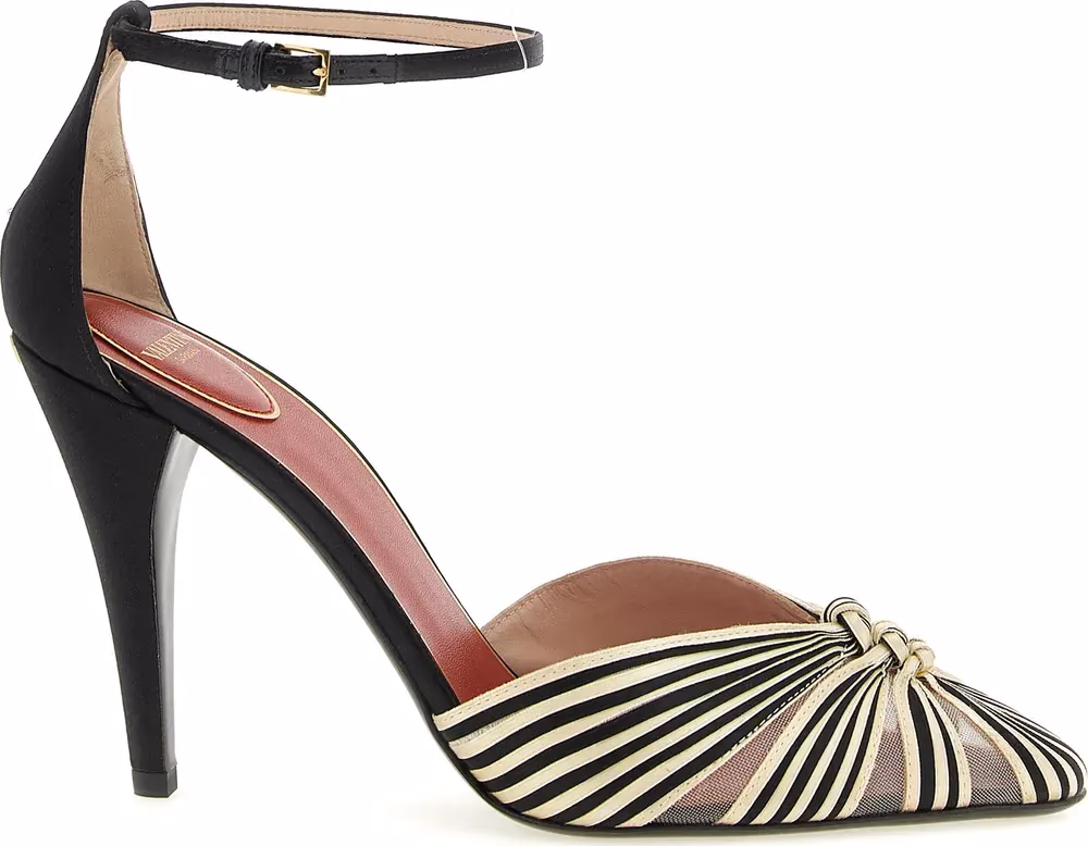 Valentino Garavani Multicolor Viscose High Heel Pumps
