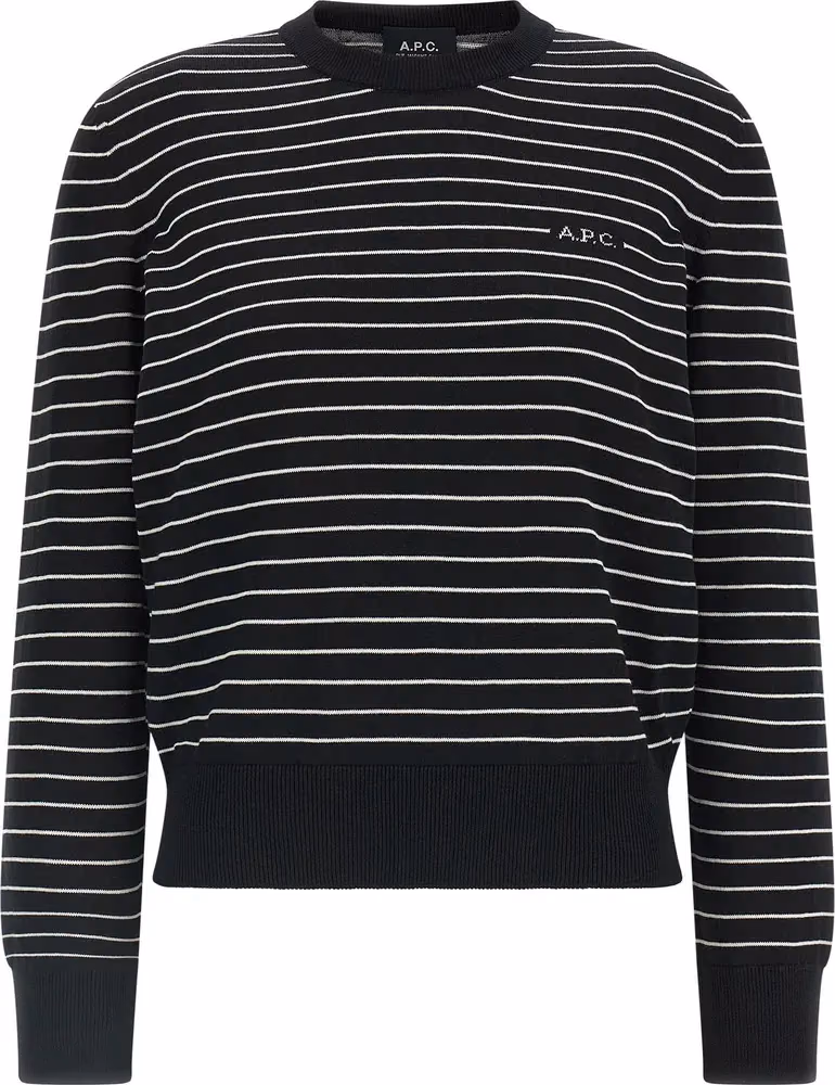A.P.C. Bicolor Cotton Cardigan