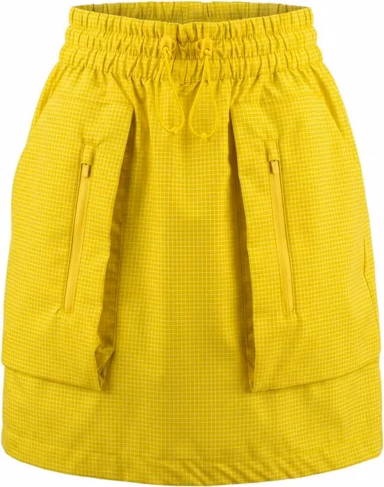 Trussardi Jeans Yellow Polyamide Women Skirt