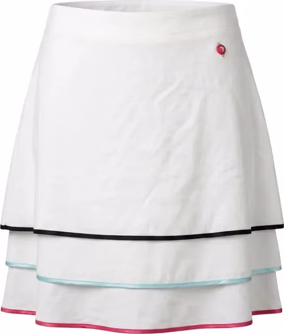 Trussardi Jeans White Viscose Women Skirt