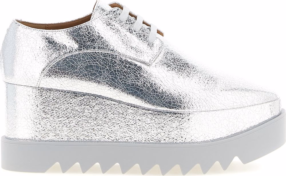 Stella McCartney Silver EVA Flats